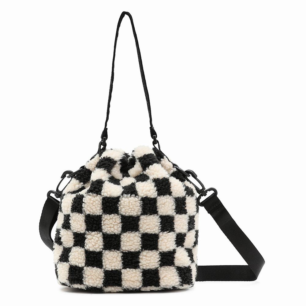 Bolsas Vans All Around Bucket Mujer Negras | TCE529086