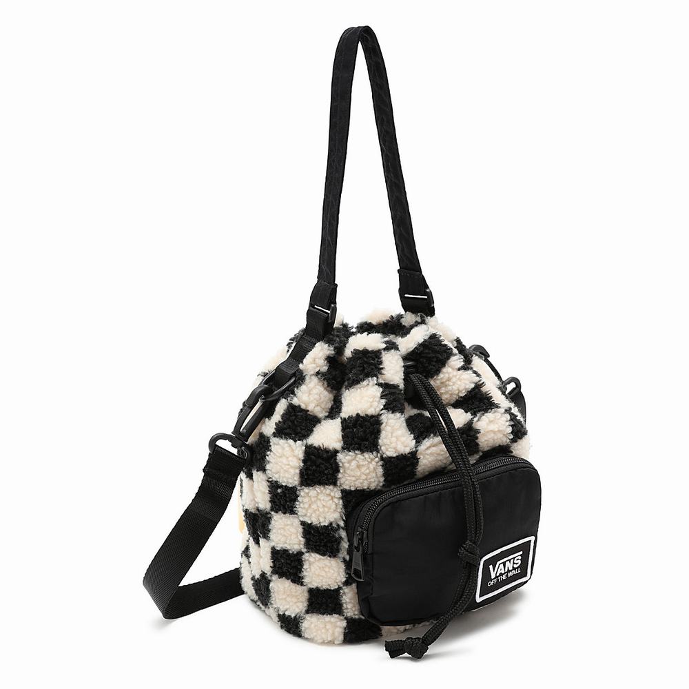 Bolsas Vans All Around Bucket Mujer Negras | TCE529086