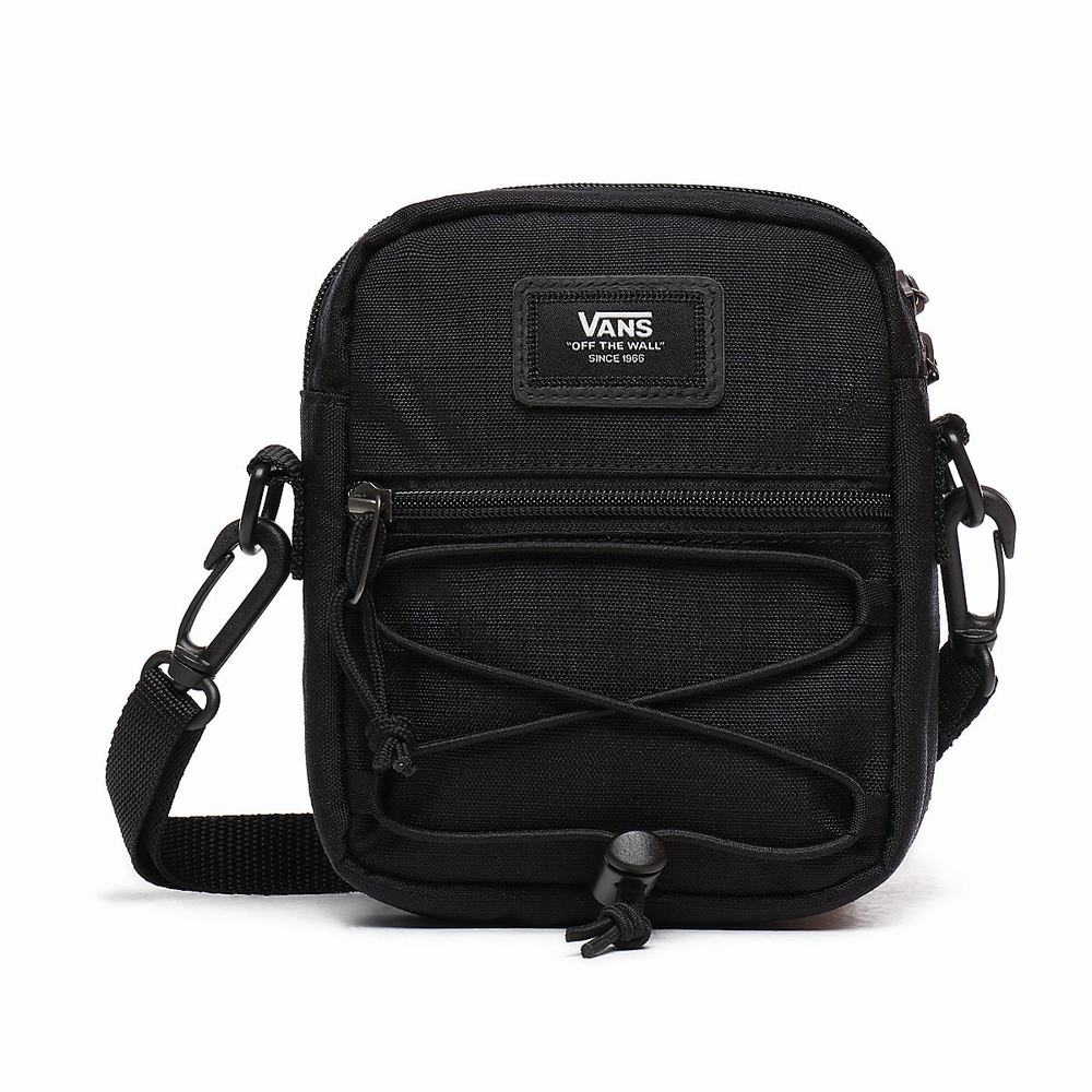 Bolsas Vans Bail Shoulder Mujer Negras | MVP612843