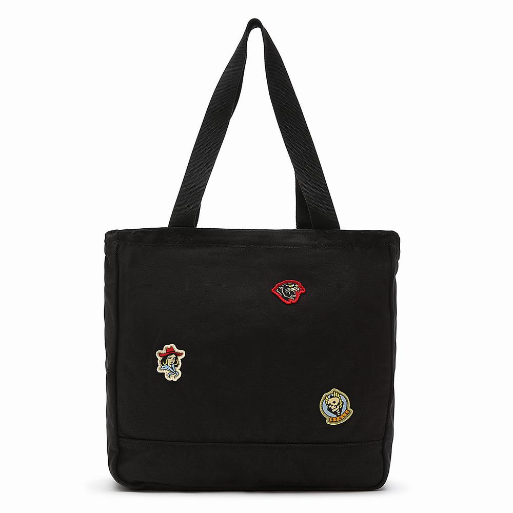 Bolsas Vans Berle Tote Mujer Negras | PON237589