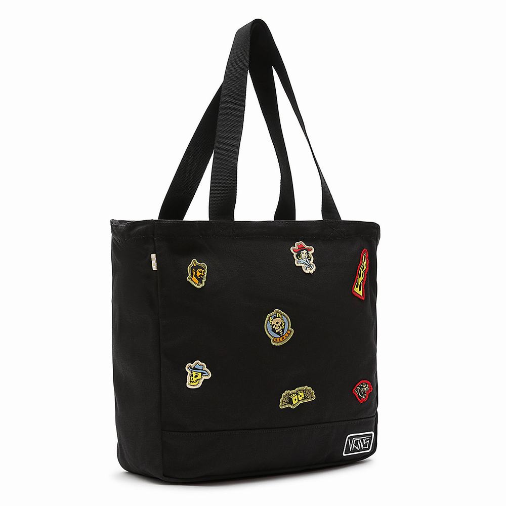 Bolsas Vans Berle Tote Mujer Negras | PON237589