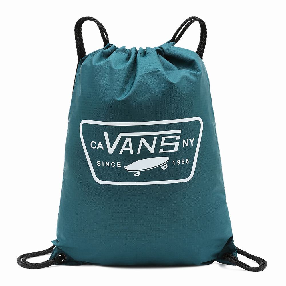 Bolsas Vans Drawstring Mujer Azules | PHD478391