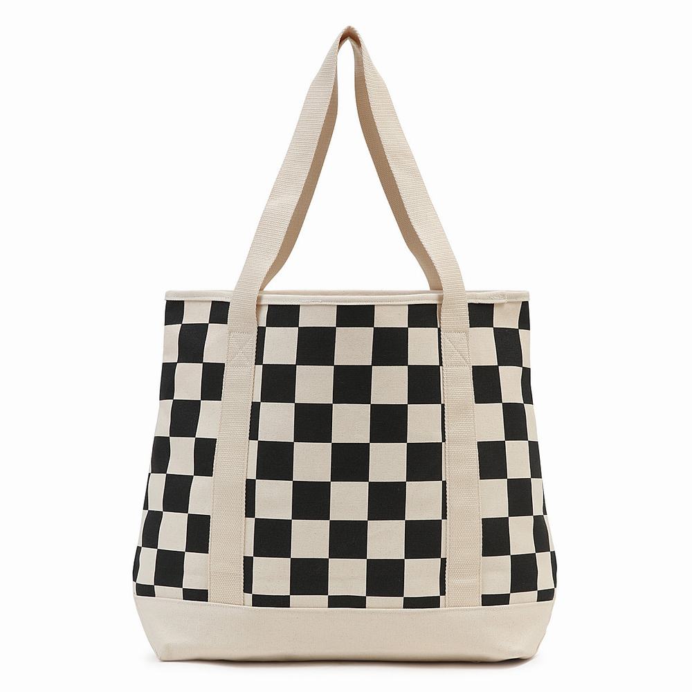 Bolsas Vans Pergs Tote Hombre Blancas | CSK910634