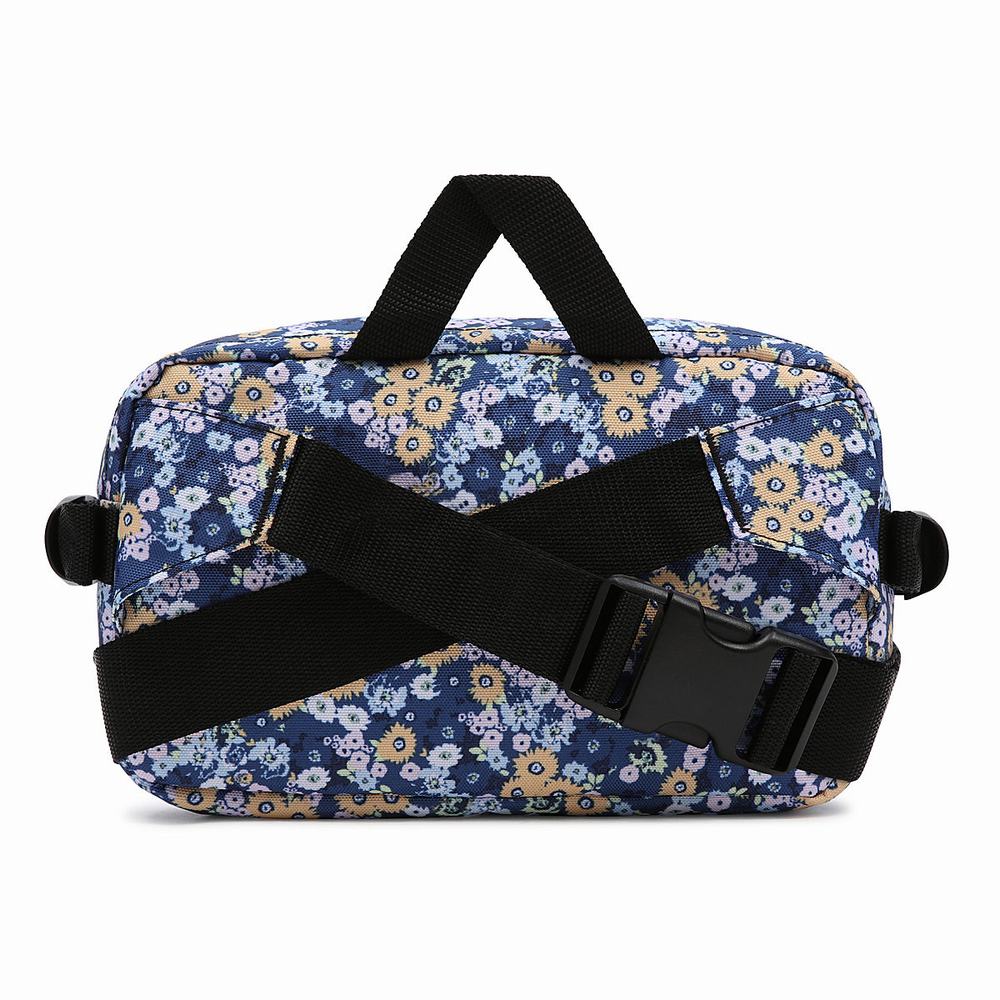 Bolsas Vans Steppin Up Cintura Pack Mujer Azules | AXV257860