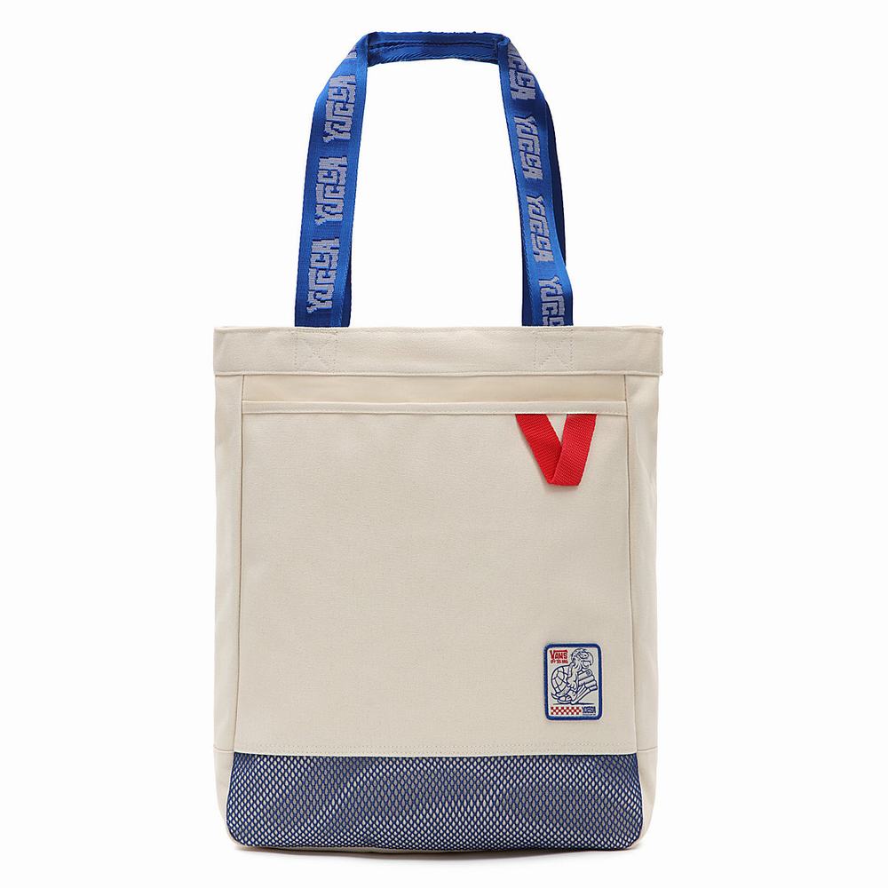 Bolsas Vans X Yucca Construct Tote Mujer Blancas | OVK057628