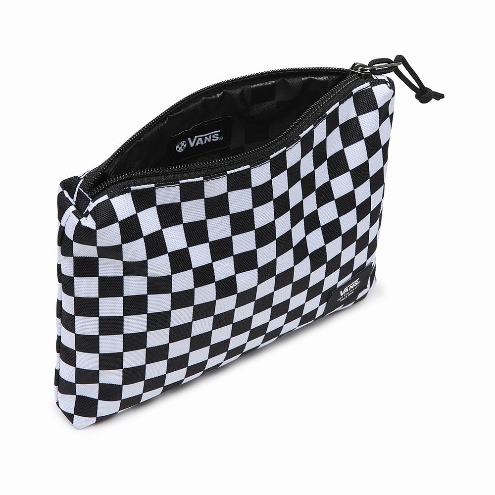 Bolsas Vans Zip Pouch Hombre Blancas | JYA697150