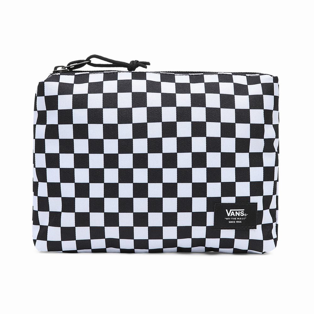 Bolsas Vans Zip Pouch Hombre Blancas | JYA697150