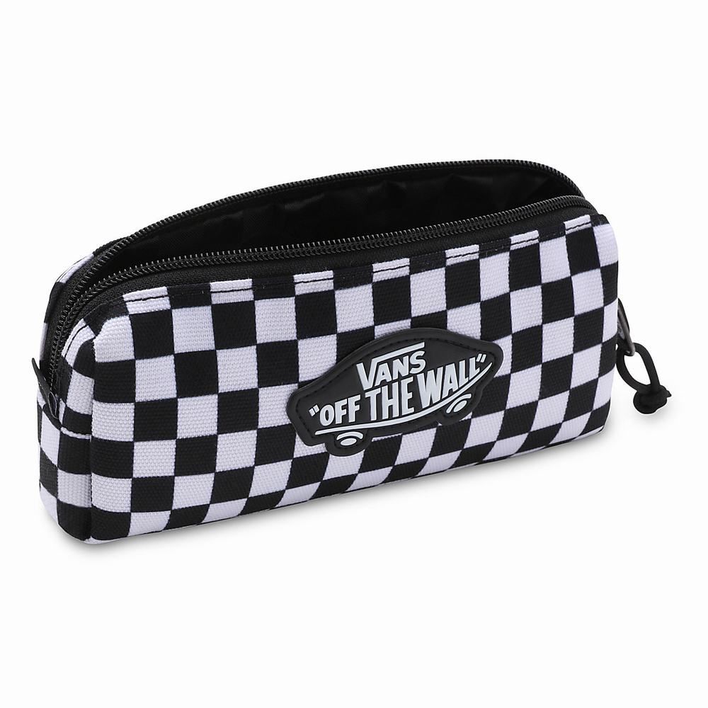 Bolso Pequeño Vans OTW Pencil Pouch Niños Negras/Blancas | HTY065482