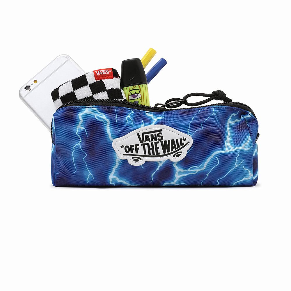 Bolso Pequeño Vans OTW Pencil Pouch Niños Azules | OCS356084