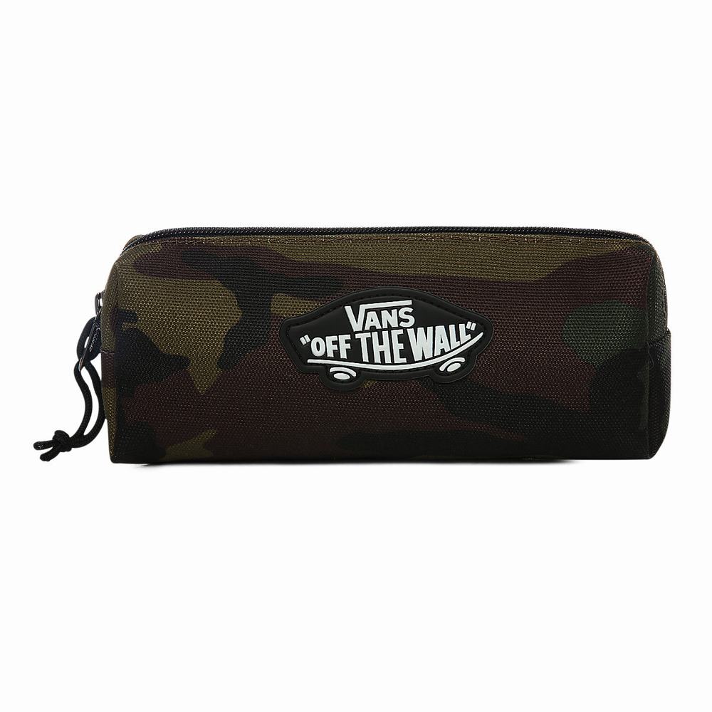 Bolso Pequeño Vans OTW Pencil Pouch Niños Verde/Marrones | QYE037512