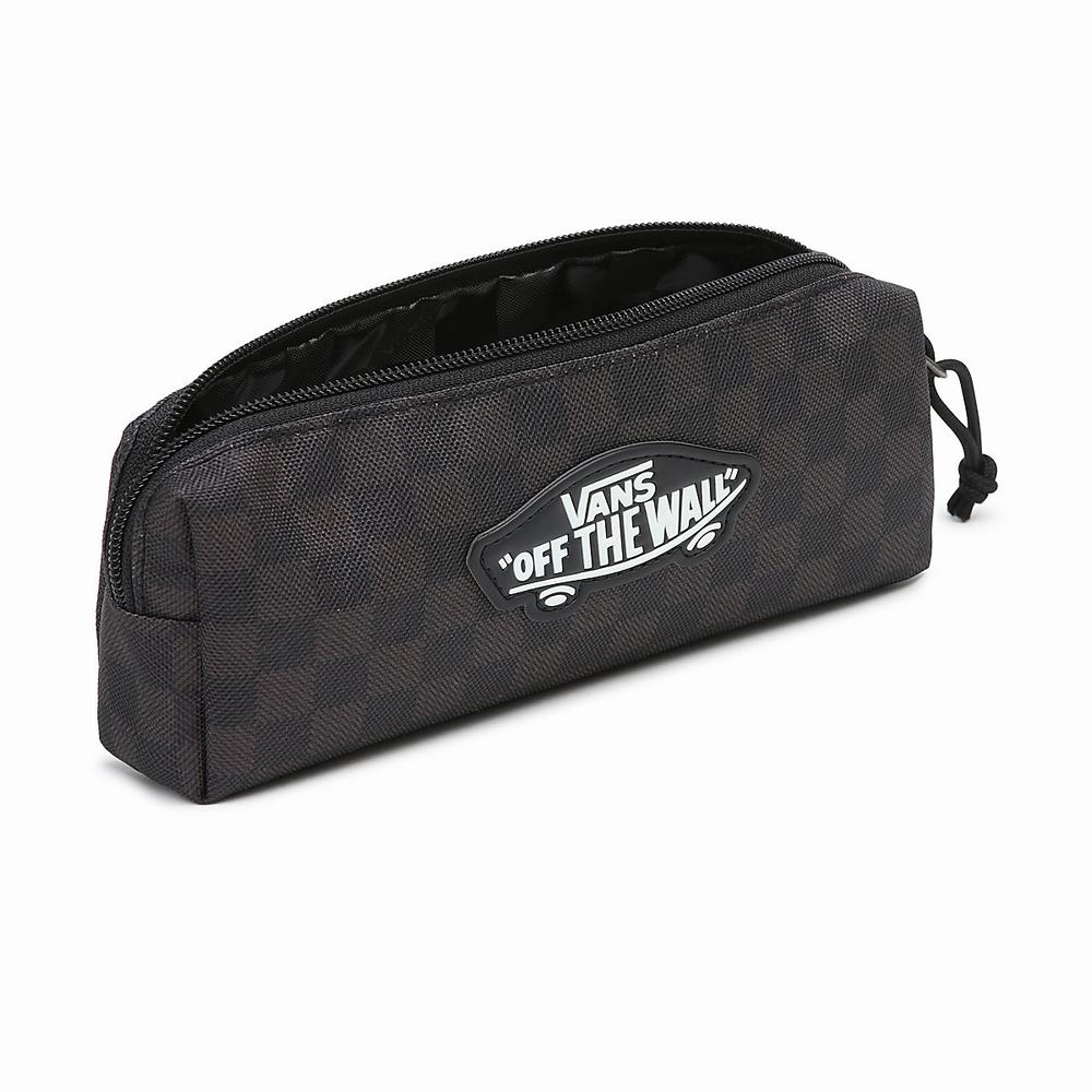 Bolso Pequeño Vans OTW Pencil Pouch Niños Negras | YNJ841032