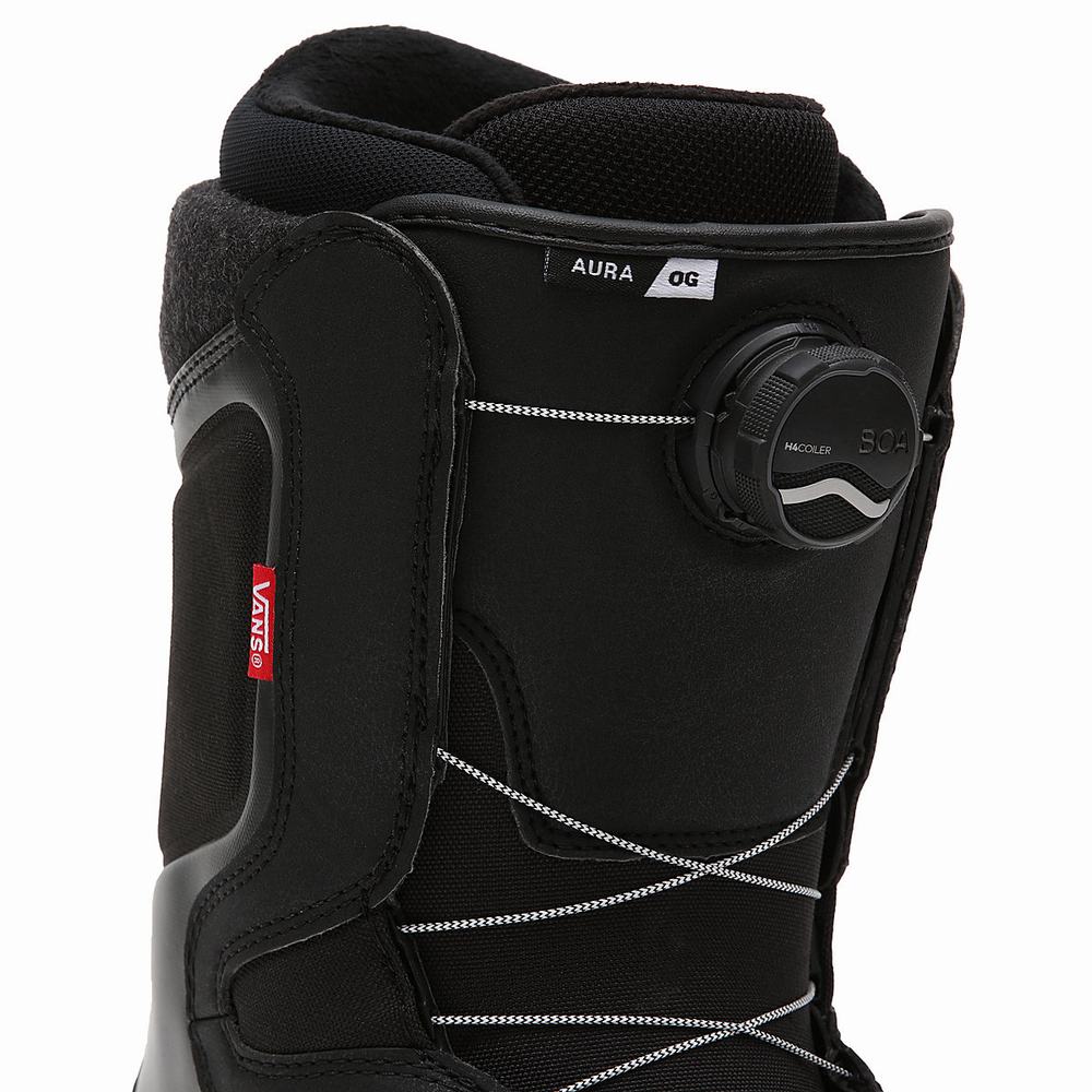 Botas De Snowboard Vans Aura OG Hombre Negras | QJB953148