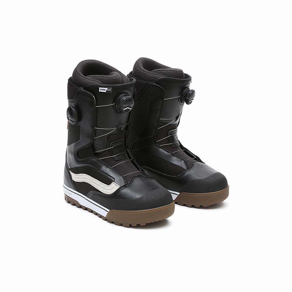 Botas De Snowboard Vans Aura Pro Hombre Negras | XGL801927