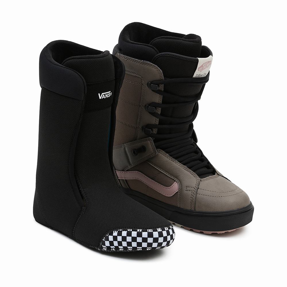 Botas De Snowboard Vans Dillon Ojo Hi-Standard OG Hombre Marrones | NPB459637