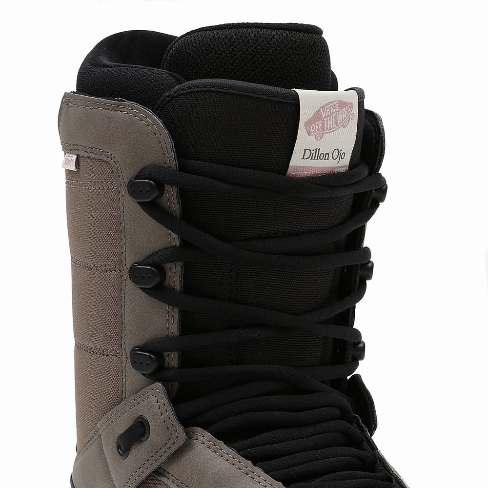 Botas De Snowboard Vans Dillon Ojo Hi-Standard OG Hombre Marrones | NPB459637