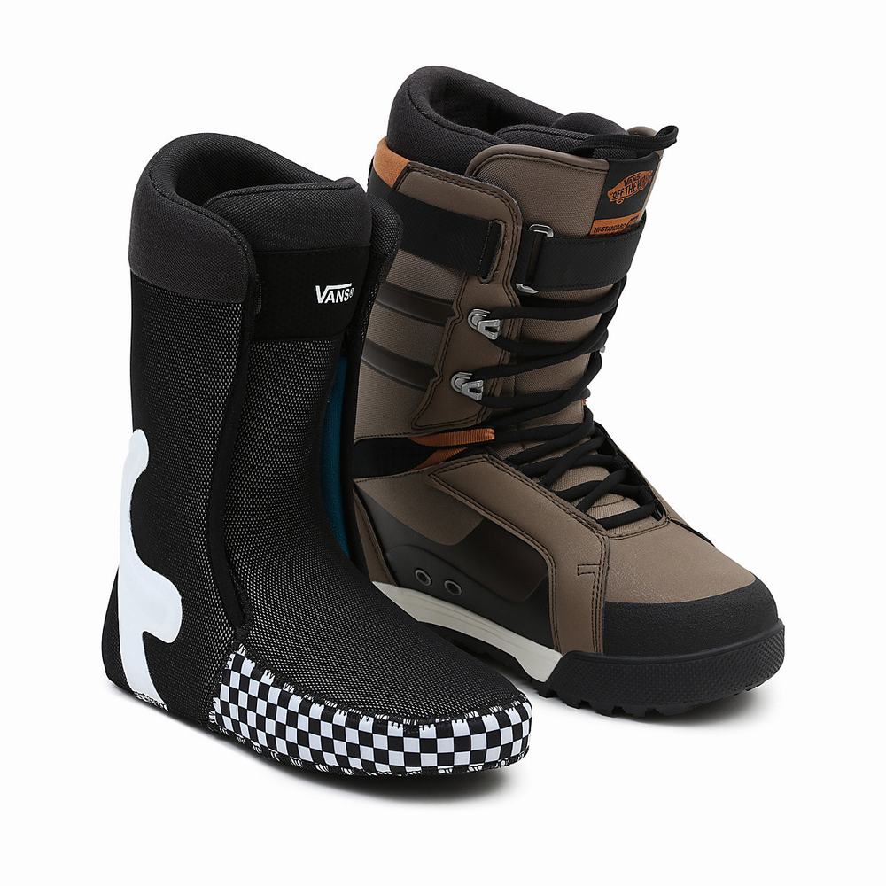 Botas De Snowboard Vans Hi-Standard Pro Hombre Marrones | YNP823451