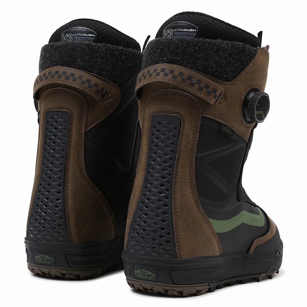 Botas De Snowboard Vans Verse Hombre Negras/Marrones | ERW461527