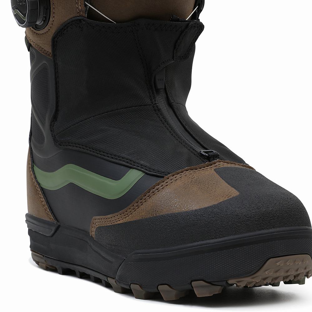 Botas De Snowboard Vans Verse Hombre Negras/Marrones | ERW461527