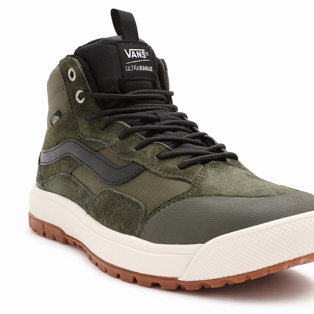 Botas de Invierno Vans UltraRange EXO Hi MTE-1 Hombre Verde/Blancas | UBZ183569