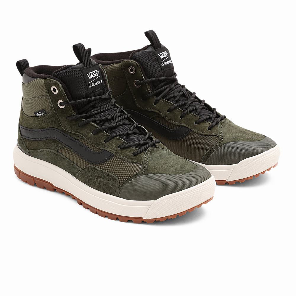 Botas de Invierno Vans UltraRange EXO Hi MTE-1 Hombre Verde/Blancas | UBZ183569