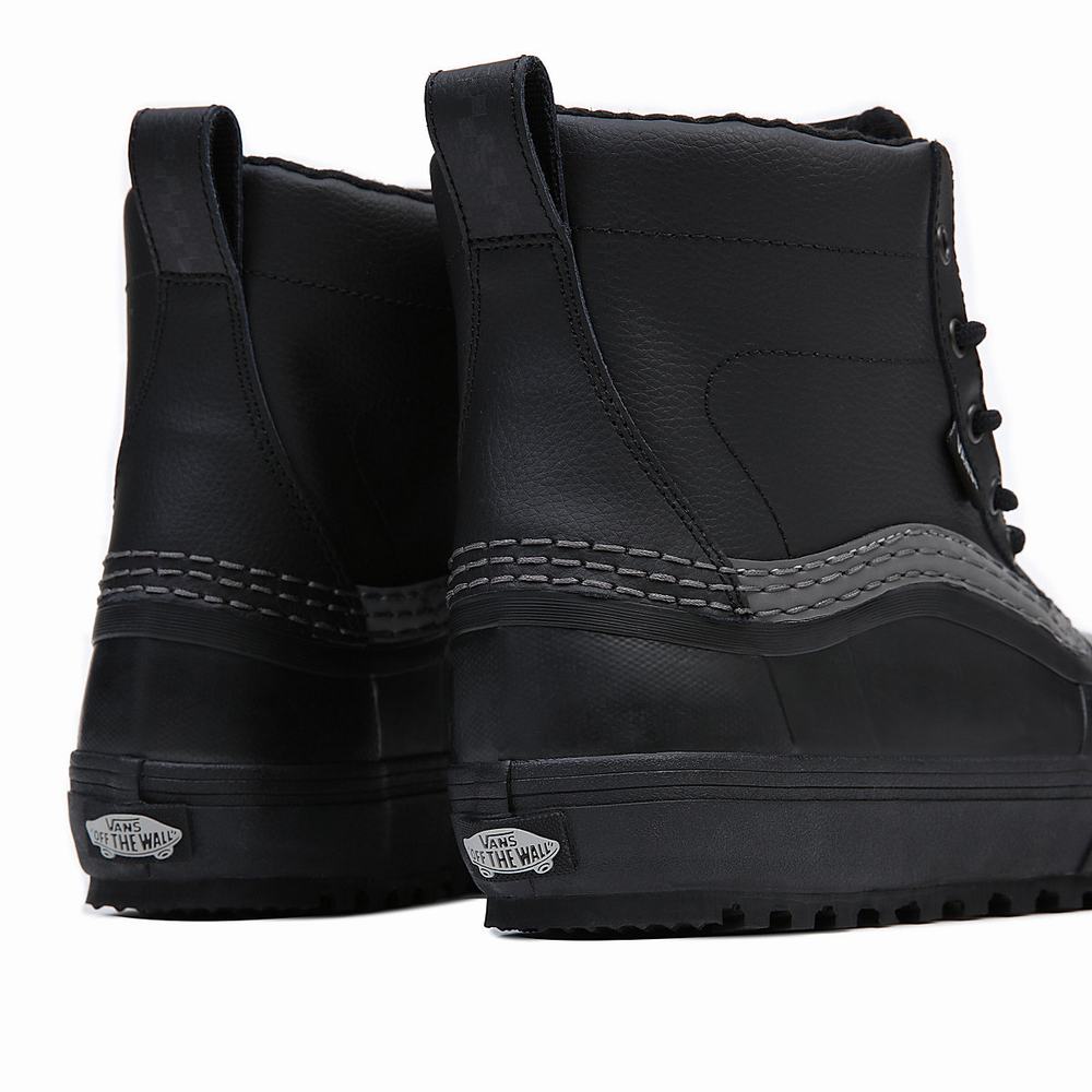 Botas de Nieve Vans Cole Navin Standard Mid Snow MTE Mujer Negras | AVB097563