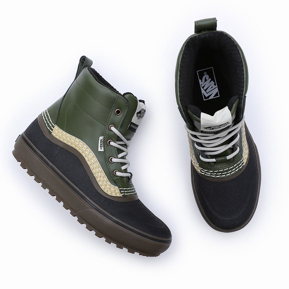 Botas de Nieve Vans Standard Mid Snow MTE Hombre Verde | RAC570941