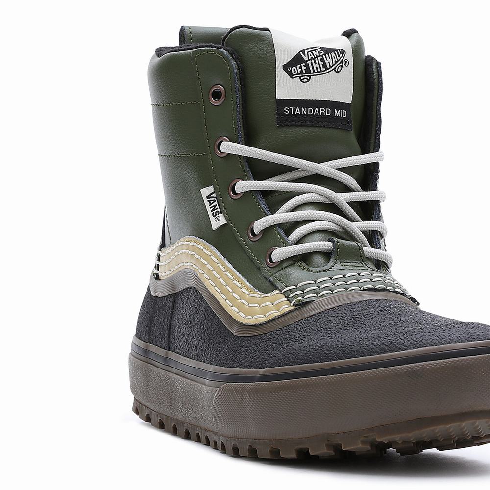 Botas de Nieve Vans Standard Mid Snow MTE Hombre Verde | RAC570941