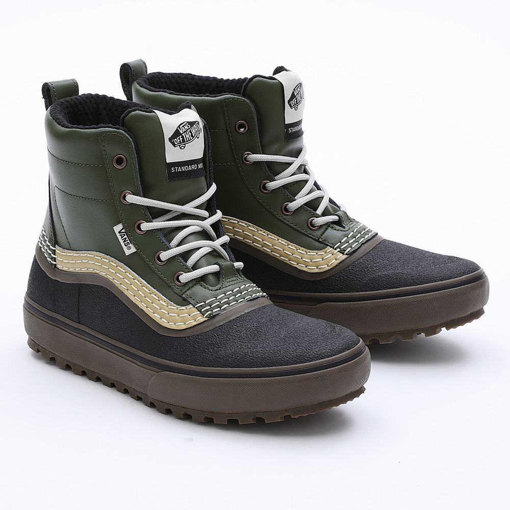 Botas de Nieve Vans Standard Mid Snow MTE Hombre Verde | RAC570941