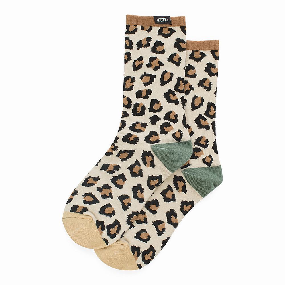 Calcetines Vans Animal Mix (1 Pair) Mujer Beige | JME876542