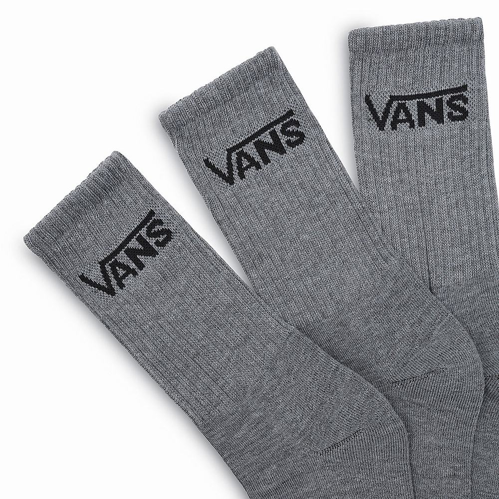 Calcetines Vans Classic Crew (3 pairs) Hombre Gris | FTB245807