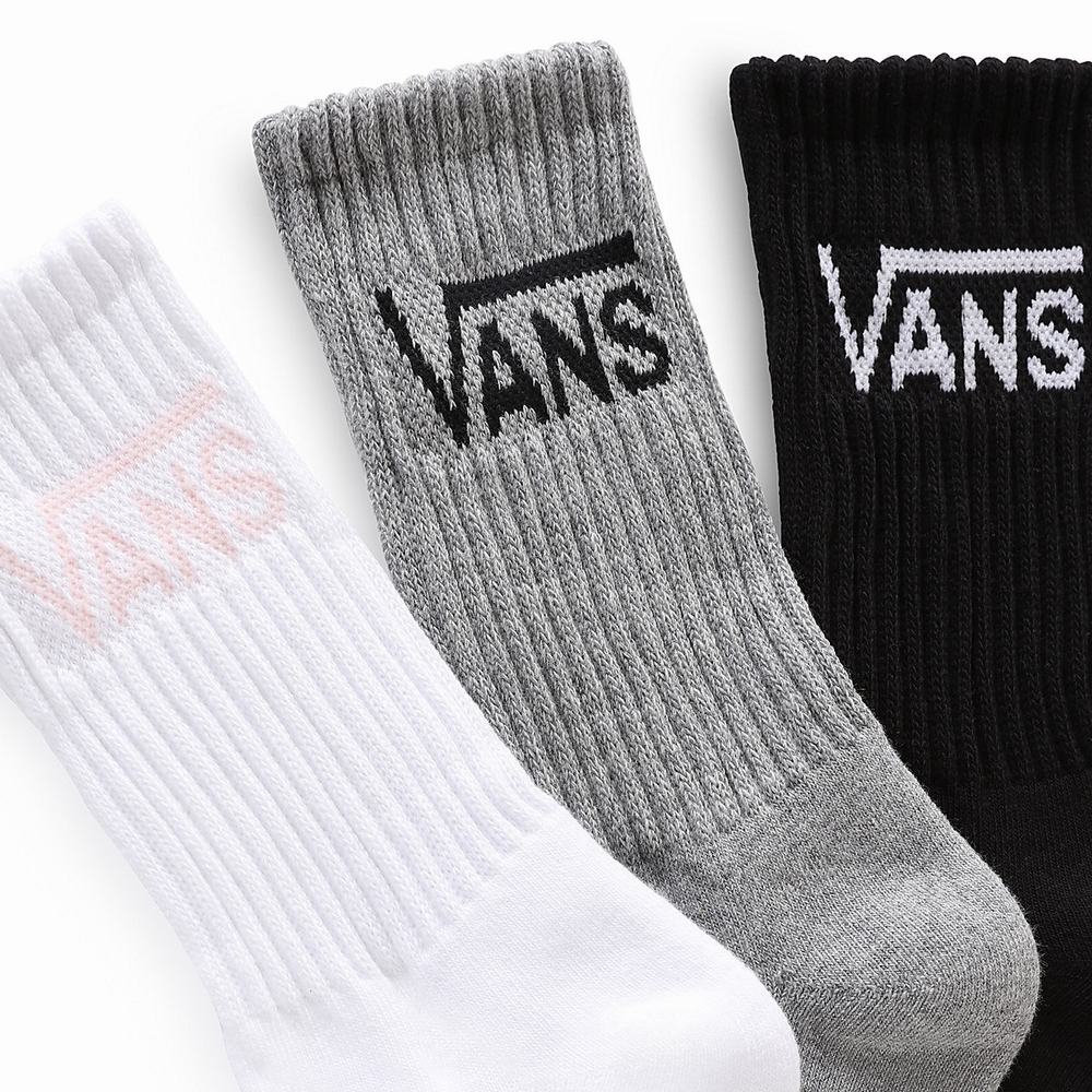 Calcetines Vans Classic Crew (3 pairs) Mujer Multicolor | NLP596741