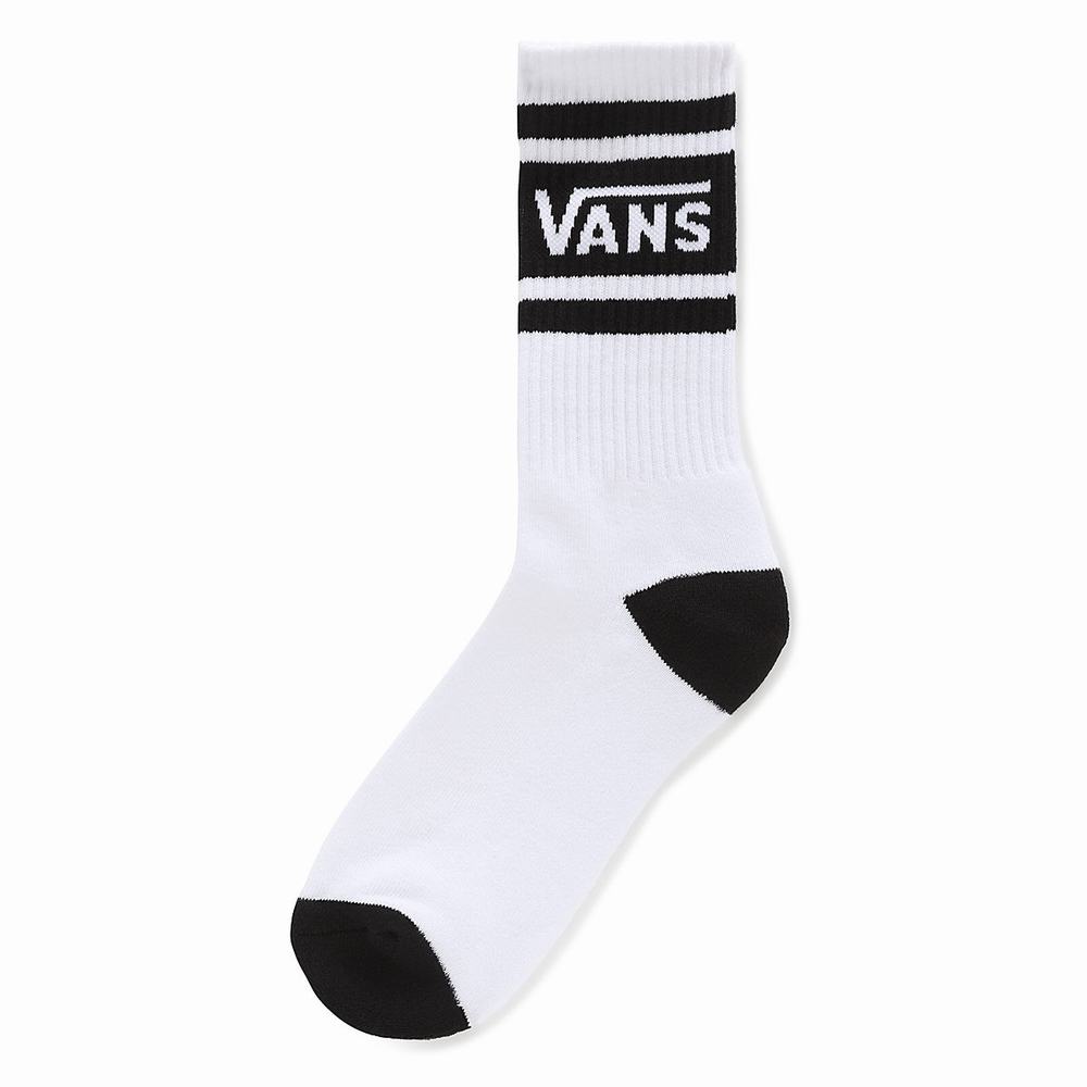 Calcetines Vans Drop V Crew 1-6 (1 pair) Niños Blancas | CMF162750