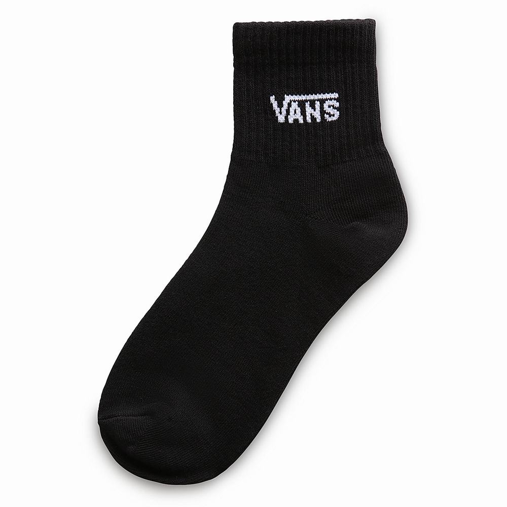 Calcetines Vans Half Crew US 6.5-10 (1 pair) Mujer Negras | SQA168739