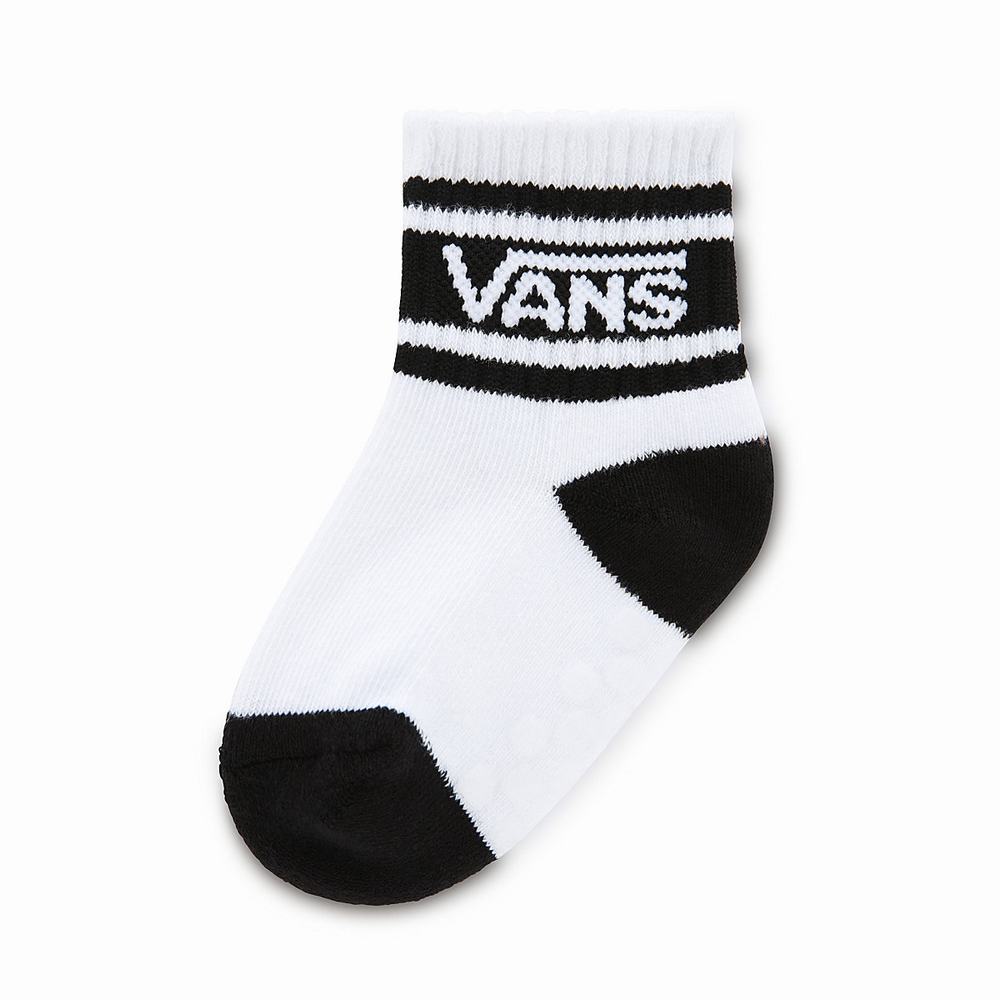 Calcetines Vans Toddler Vans Drop V Crew (1 pair) Niños Blancas | MNW162483