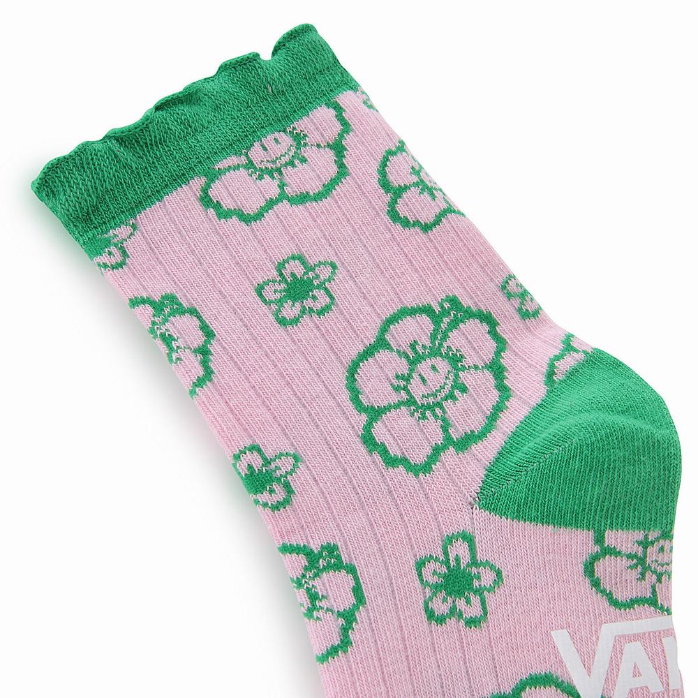 Calcetines Vans X EM on Holiday (1 pair) Mujer Rosas | FND318476