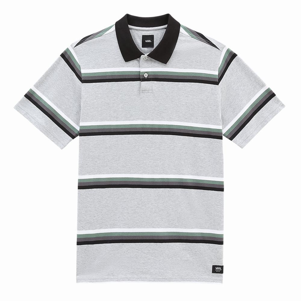 Camisas Vans Forest Polo Hombre Gris | JTQ356472