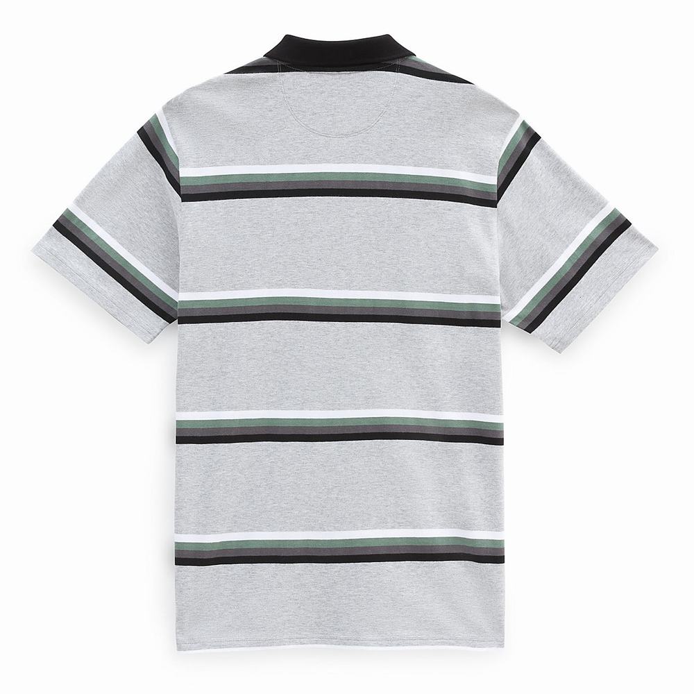 Camisas Vans Forest Polo Hombre Gris | JTQ356472