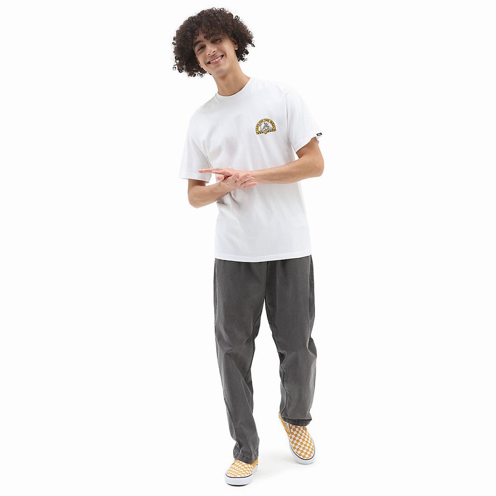 Camiseta Vans Chillin Since 66 Hombre Blancas | DBM380471