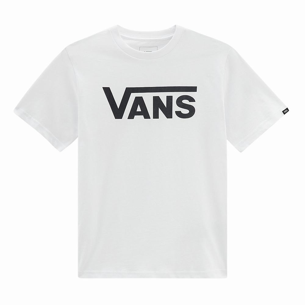 Camiseta Vans Classic (8-14+ years) Niños Blancas | HNV429507