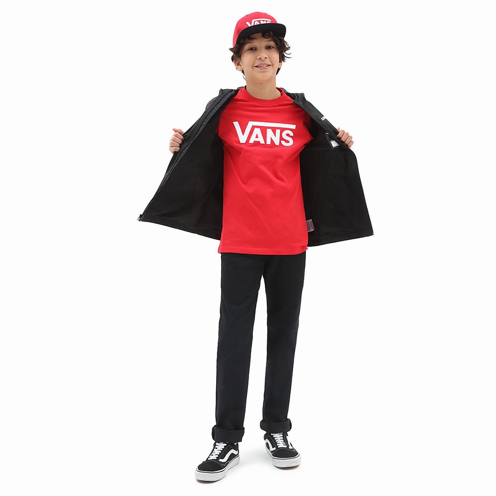 Camiseta Vans Classic (8-14 years) Niños Rojas | LWA850974