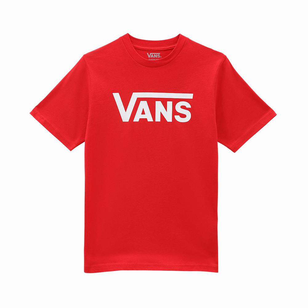 Camiseta Vans Classic (8-14 years) Niños Rojas | LWA850974