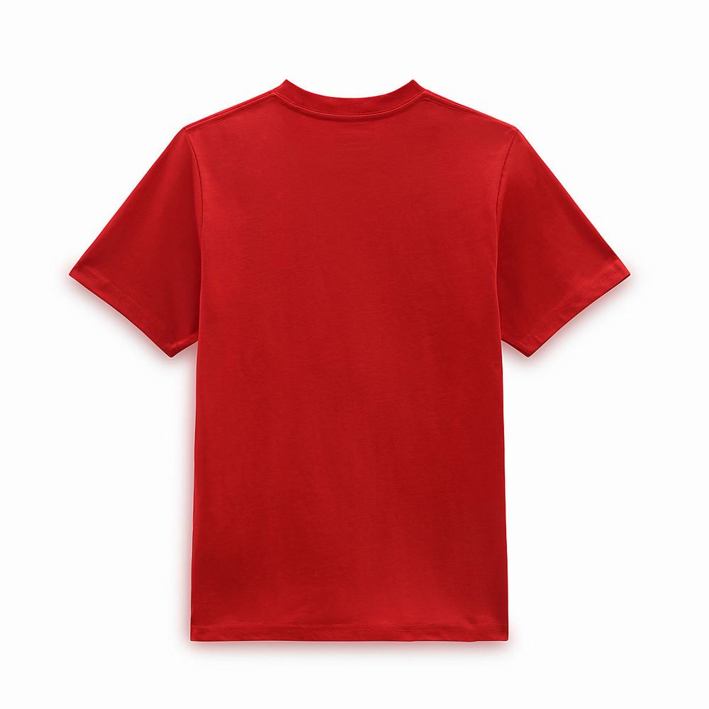 Camiseta Vans Classic (8-14 years) Niños Rojas | ZDO275634