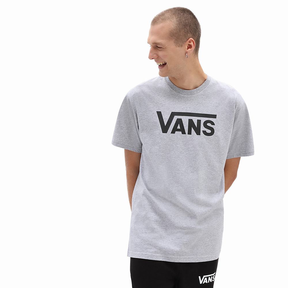 Camiseta Vans Classic Hombre Gris | AXQ573204