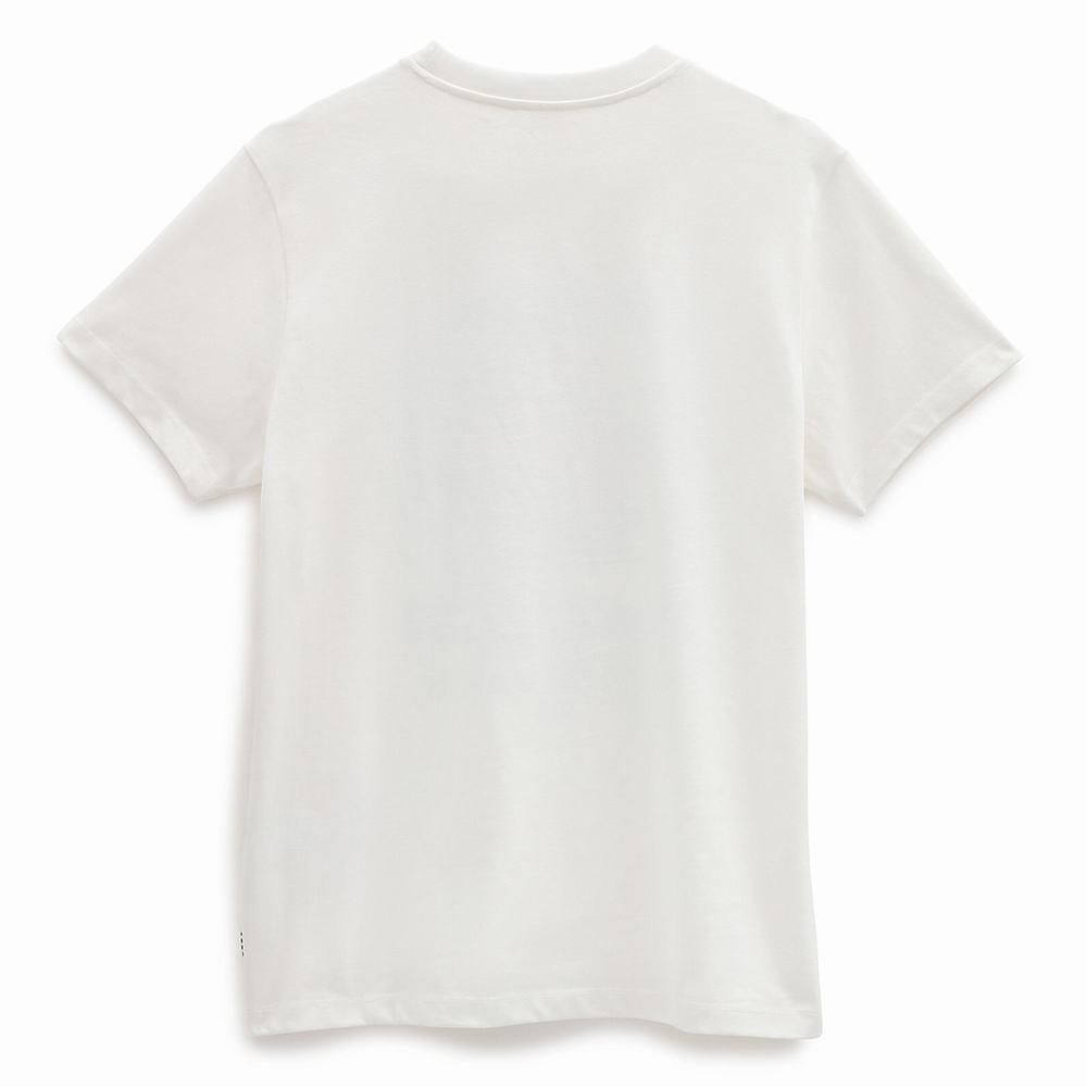 Camiseta Vans Eco Positivity Mujer Blancas | ZTN124586