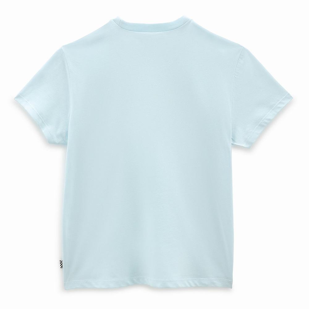 Camiseta Vans Flying V Crew (8-14 years) Niños Azules | ASV432675