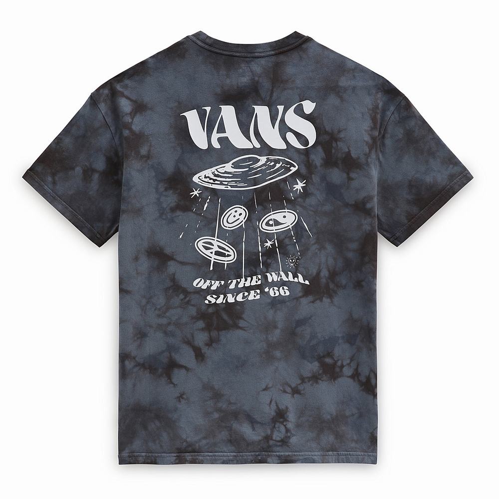 Camiseta Vans Funtasy Oversized Mujer Azules | FMB072895