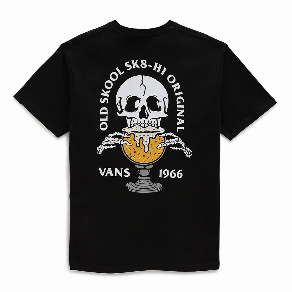 Camiseta Vans Lift Em High Hombre Negras | GEQ182037