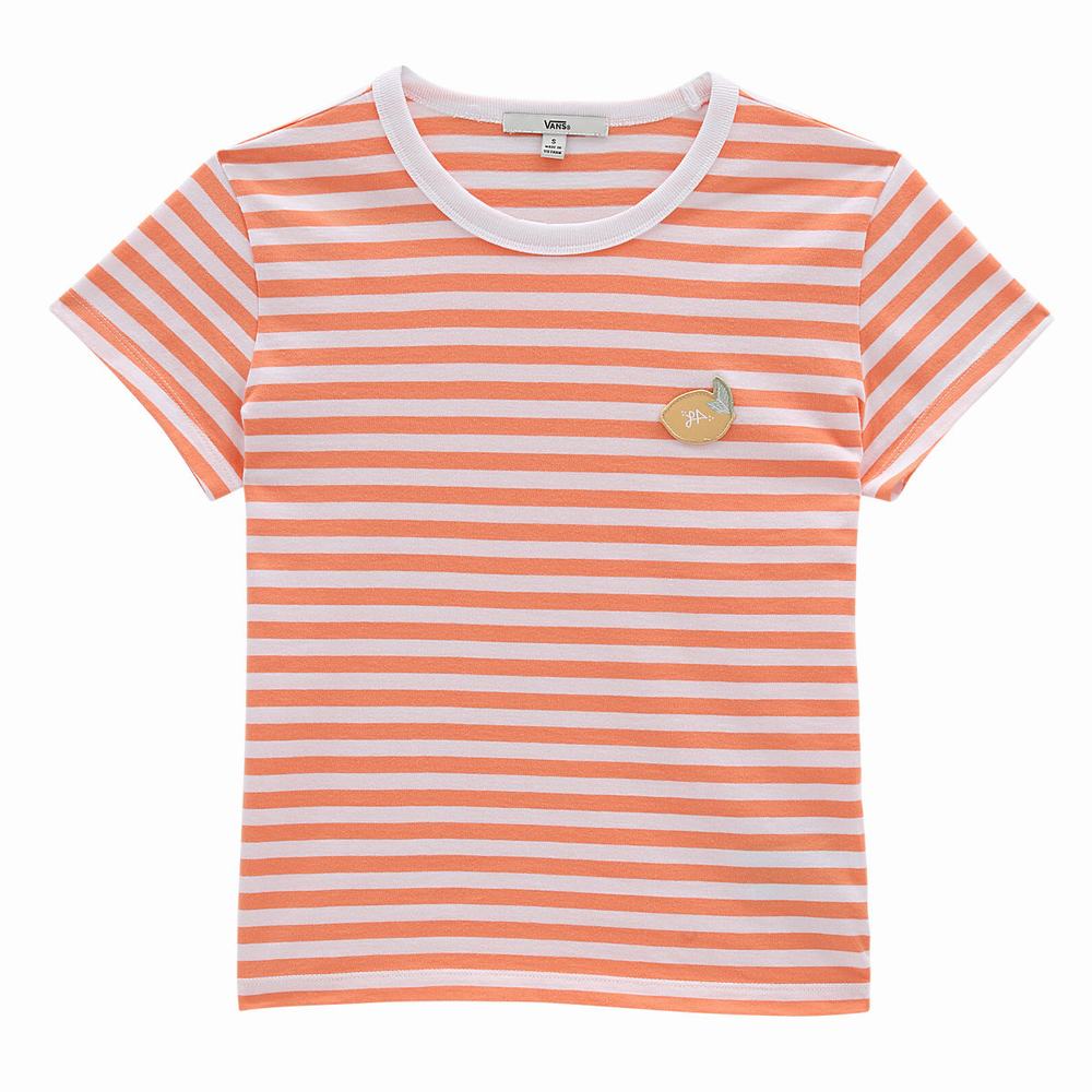 Camiseta Vans Lizzie Armanto Mini Mujer Naranjas | VQE874260