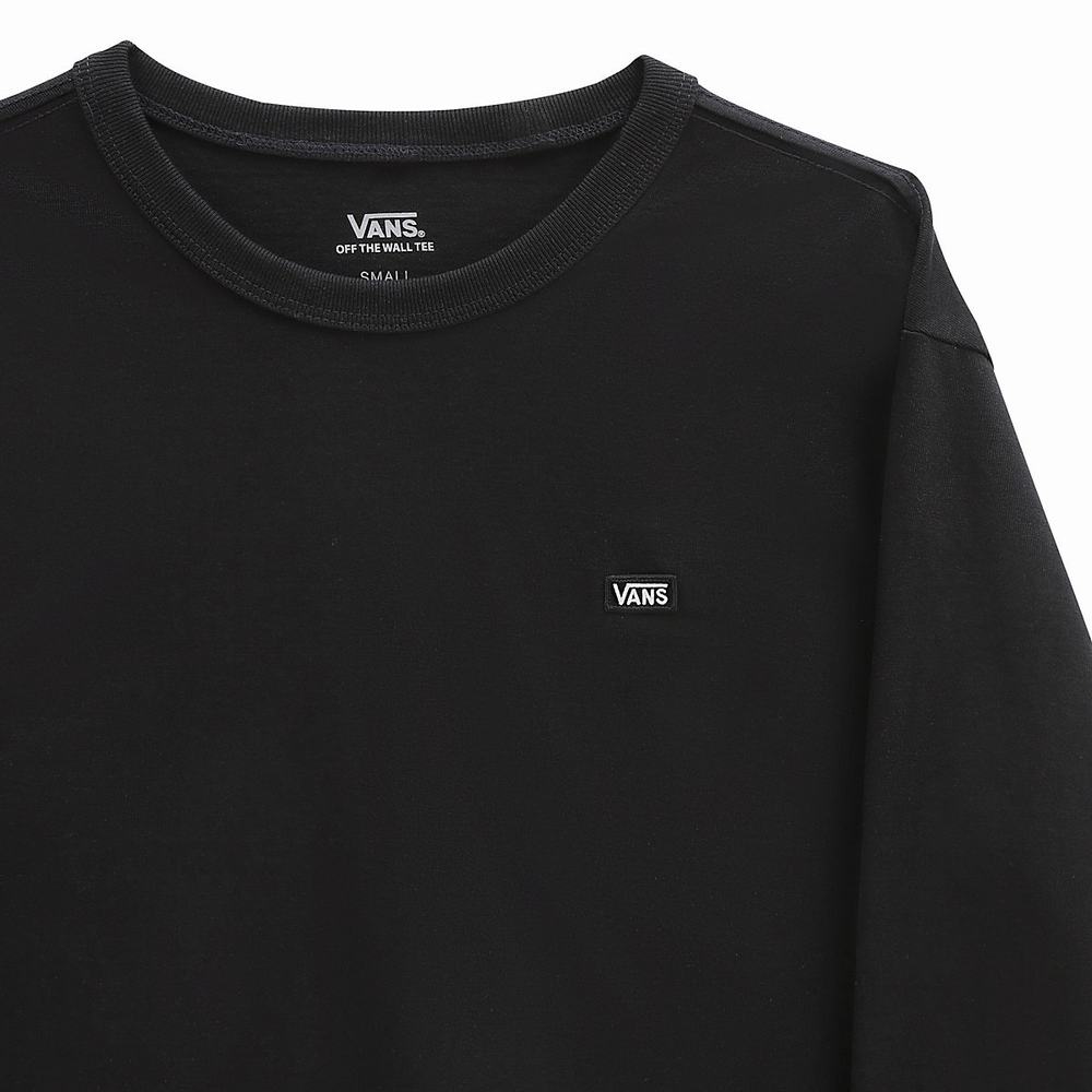 Camiseta Vans Long Sleeve OTW Mujer Negras | NFW417608