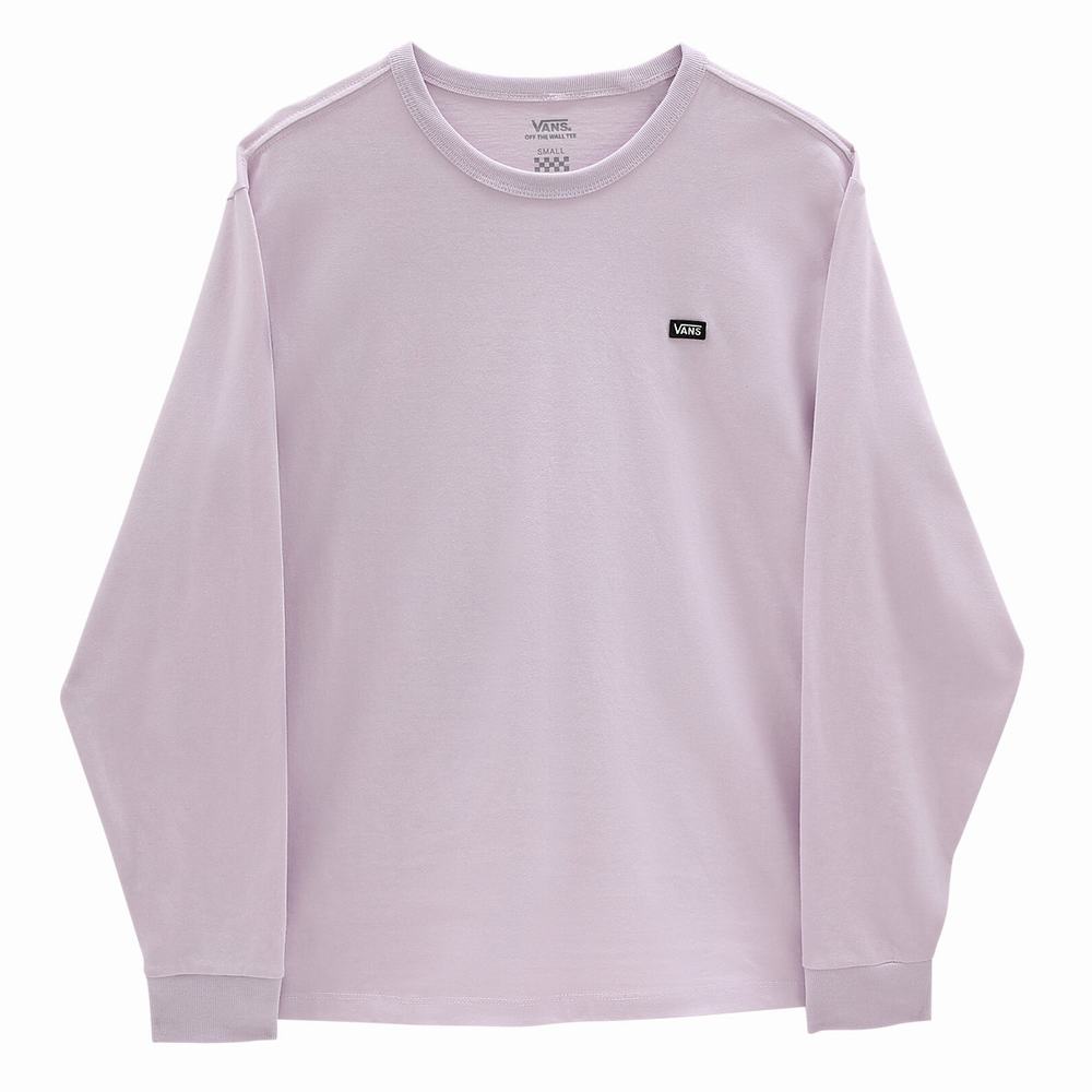 Camiseta Vans Long Sleeve OTW Mujer Rosas | TFO867095